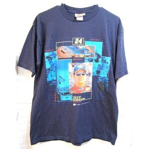 Vintage Nascar Jeff Gordon #24 Winners Circle t-shirt Medium 2005 Y2K Racing tee